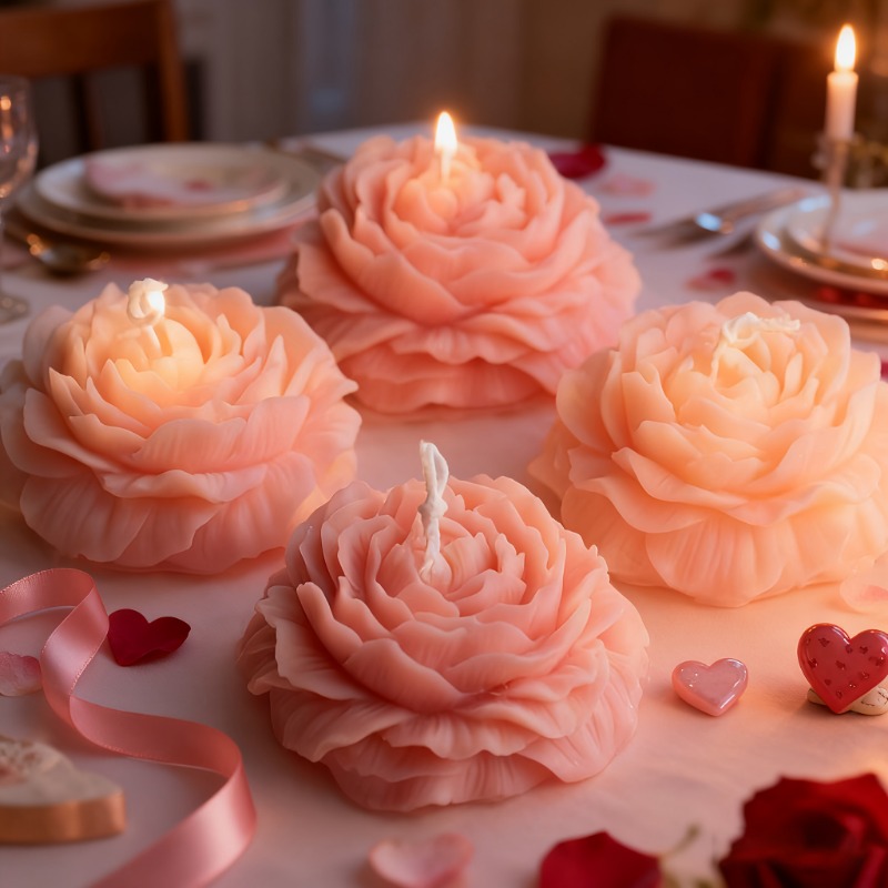 قطعتان قالب سيليكون على شكل قل - مراجعة Candle Making Bath وسعره