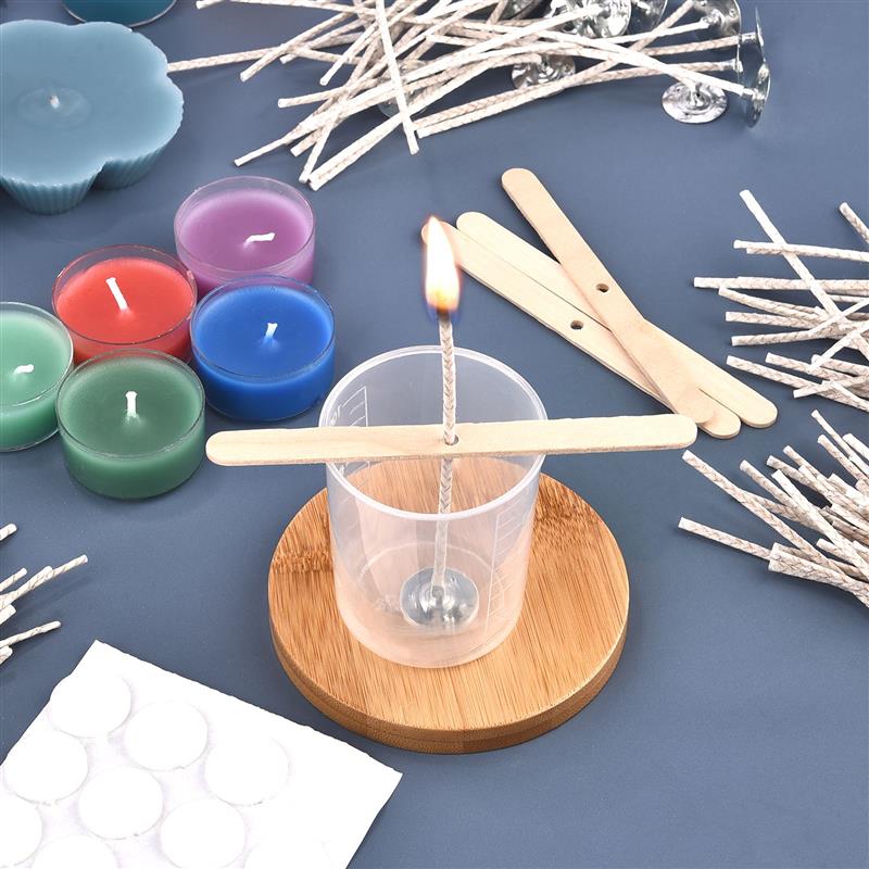30 قطعة شمعة الفتائل منخفضة ال - مراجعة Candle Making Experience وسعره