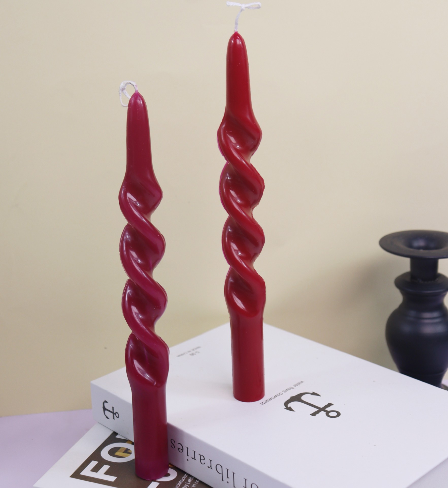 الملتوية شريط العمود الاكريليك - مراجعة Candle Making Set وسعره
