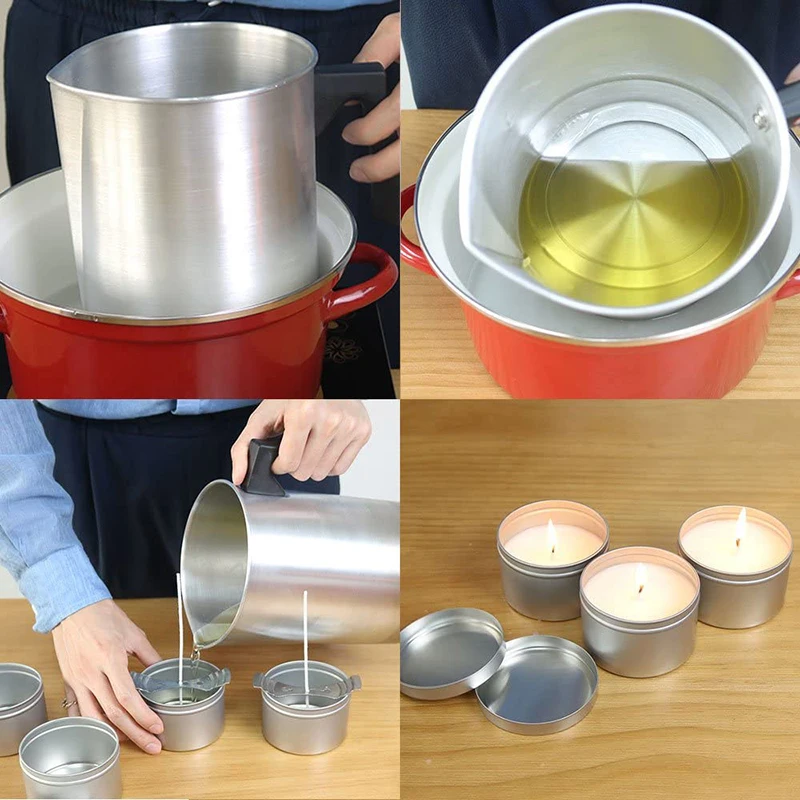 مجموعة مستلزمات صناعة الشموع D - مراجعة Candle Making Jars وسعره