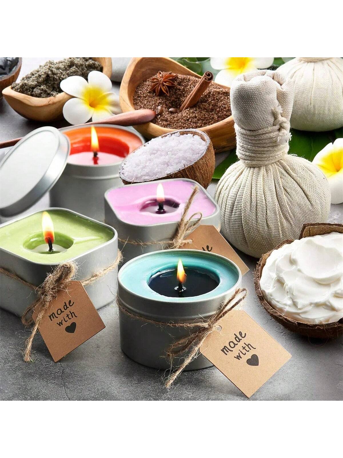 500 جرام/1 كجم شمع الصويا النق - مراجعة Candle Making Experience وسعره