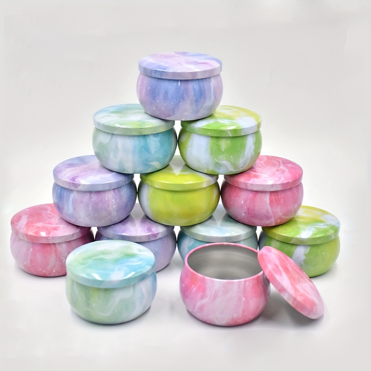 أوعية شموع معدنية فارغة بنمط ا - مراجعة Candle Making Jars وسعره