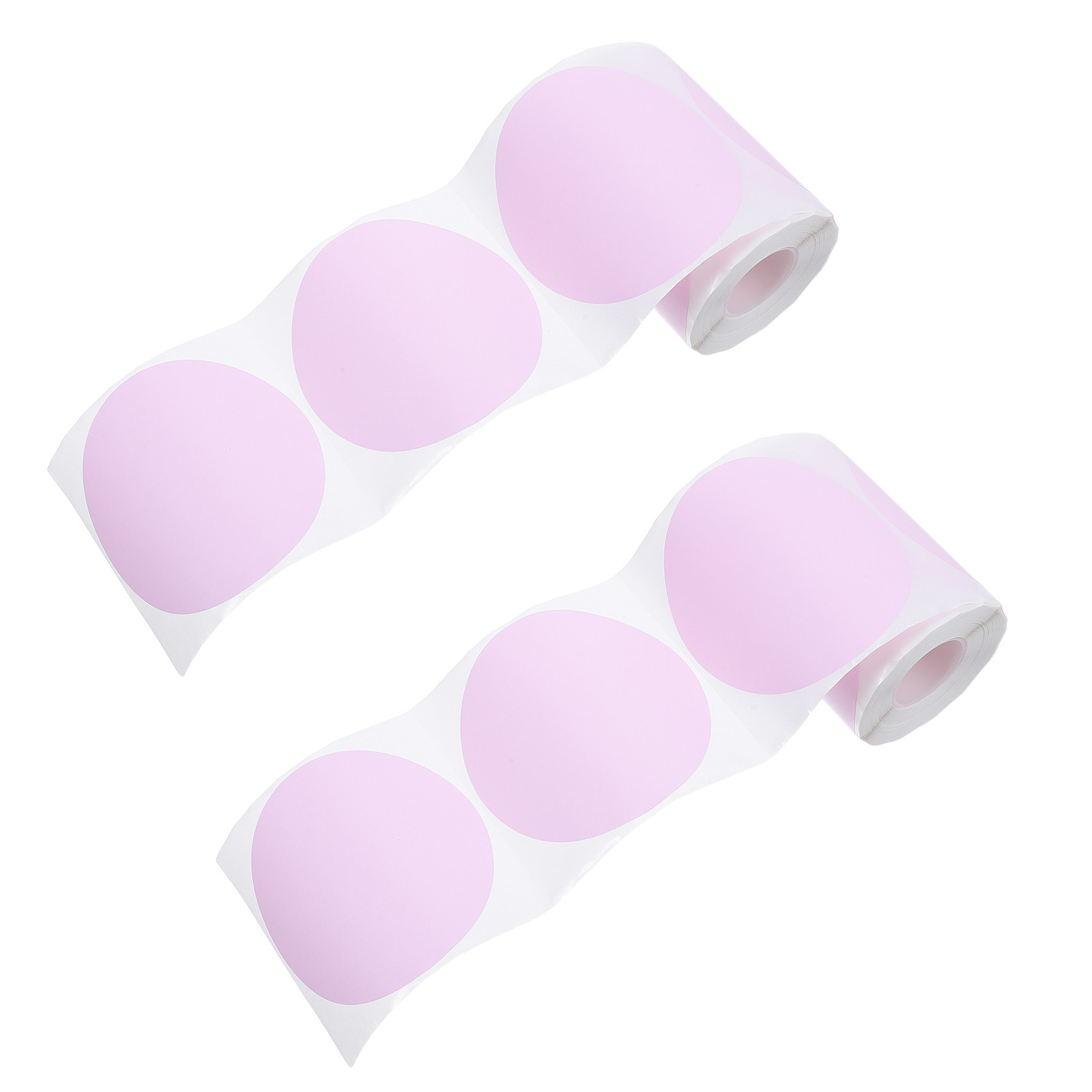 2 لفافة من الملصقات الحرارية ا - مراجعة Label Sticker Round وسعره