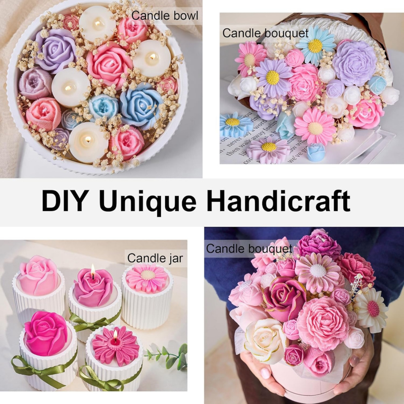 مجموعة قوالب شموع على شكل 5 زه - مراجعة Candle Making Set وسعره