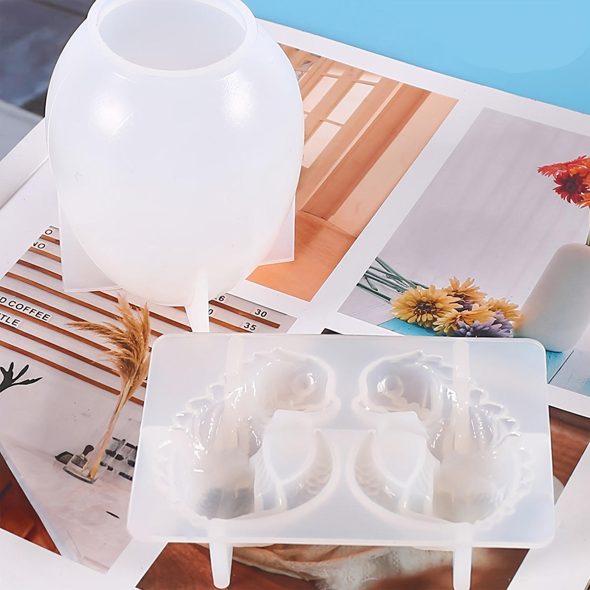 قوالب بيضة التنين السيليكون، م - مراجعة Candle Making Set وسعره