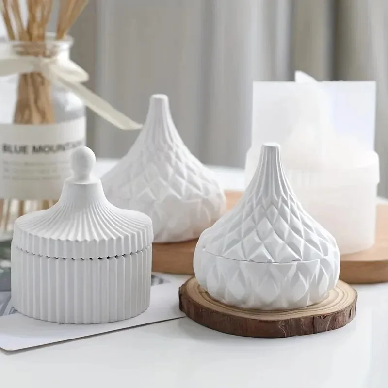 قطعتان من قوالب السيليكون لصنع - مراجعة Candle Making Jars وسعره