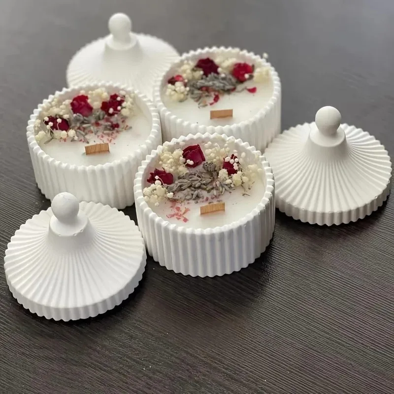 قطعتان من قوالب السيليكون لصنع - مراجعة Candle Making Jars وسعره