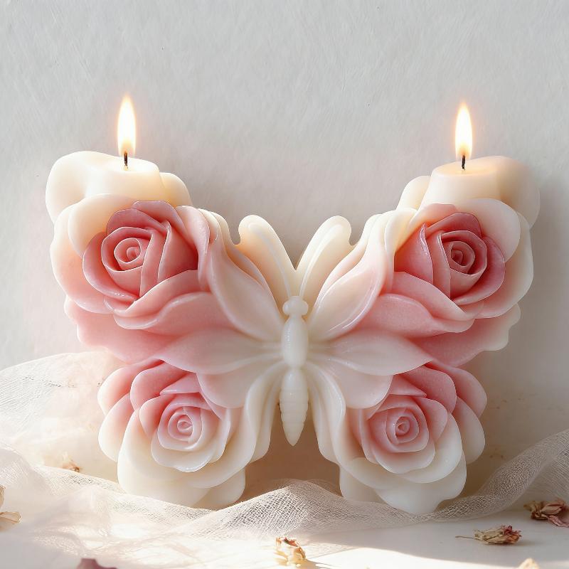 قالب سيليكون على شكل فراشة وور - مراجعة Candle Making Supplies وسعره